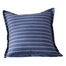 Amalfi Stripe Cotton Twill European Pillowcases (Set of 2)
